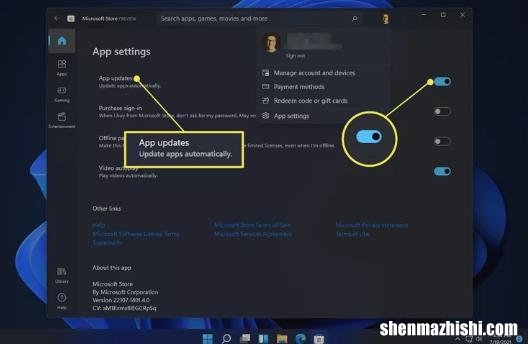 如何更新Windows11上的应用程序