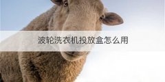 波轮洗衣机投放盒怎么用