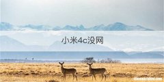 小米4c没网