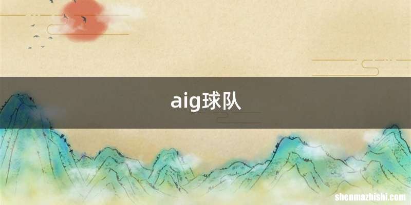 aig球队