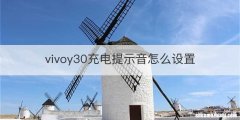 vivoy30充电提示音怎么设置