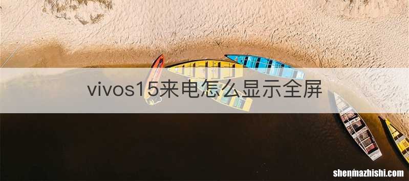 vivos15来电怎么显示全屏