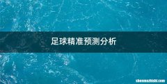 足球精准预测分析
