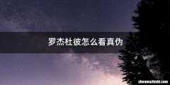 罗杰杜彼怎么看真伪