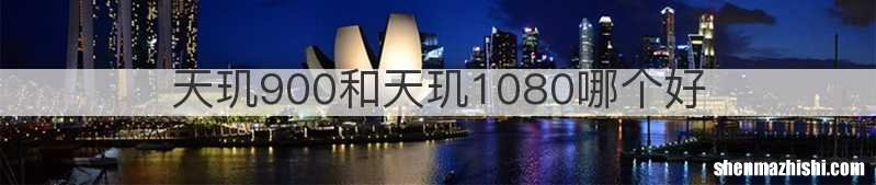 天玑900和天玑1080哪个好