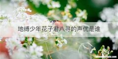地缚少年花子君八寻的声优是谁