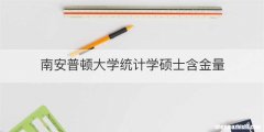 南安普顿大学统计学硕士含金量