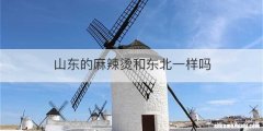 山东的麻辣烫和东北一样吗