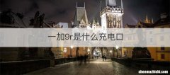 一加9r是什么充电口