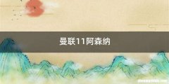 曼联11阿森纳