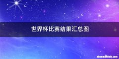 世界杯比赛结果汇总图