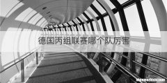 德国丙组联赛哪个队厉害