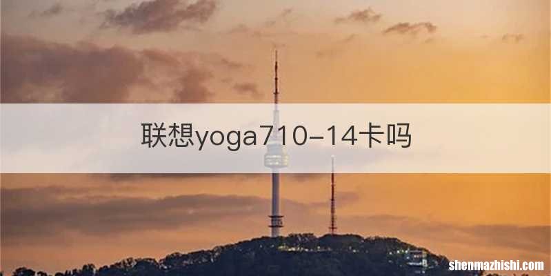 联想yoga710-14卡吗