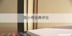 陈小奇经典评论