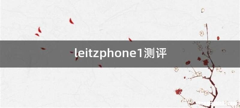 leitzphone1测评
