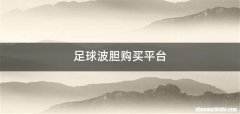 足球波胆购买平台