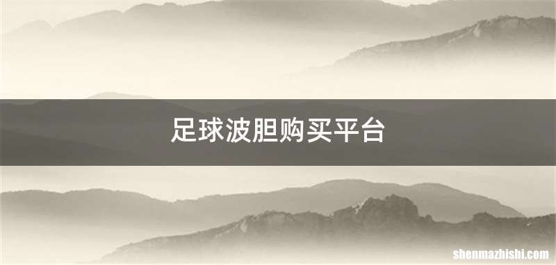 足球波胆购买平台
