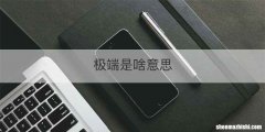 极端是啥意思