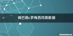 姆巴佩c罗梅西同期数据