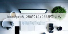 iqoo8pro8+256和12+256差别大么