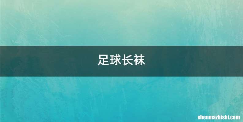 足球长袜