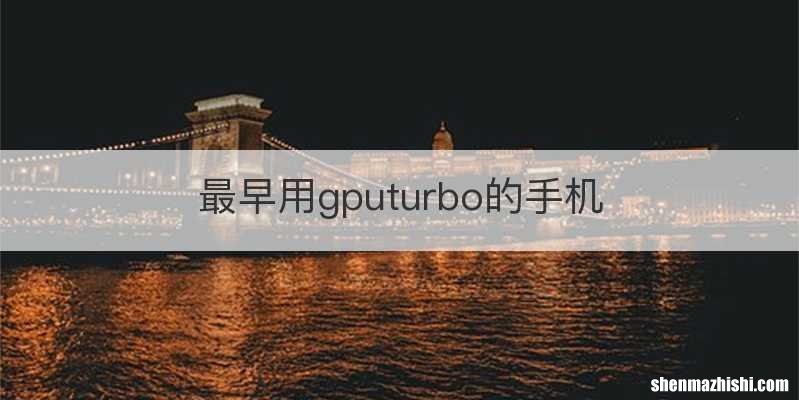 最早用gputurbo的手机