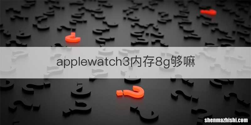 applewatch3内存8g够嘛