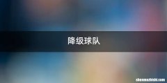 降级球队