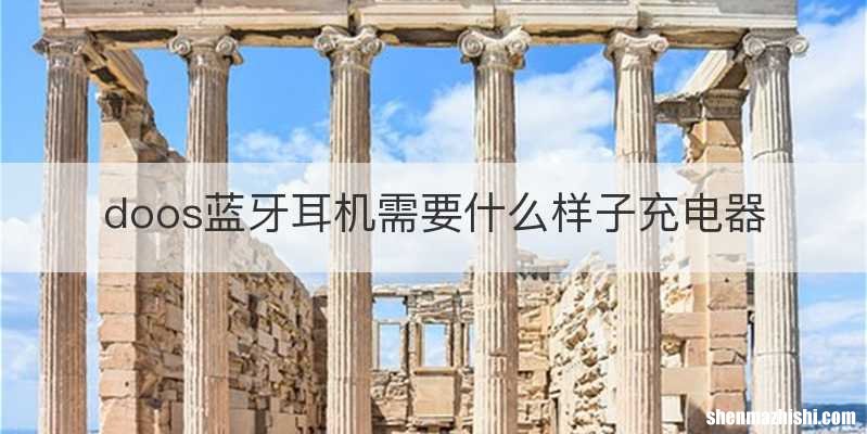 doos蓝牙耳机需要什么样子充电器