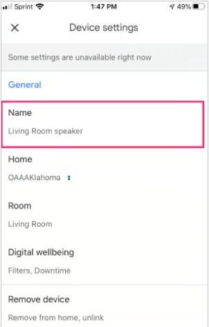 如何在Google Home中分离灯光