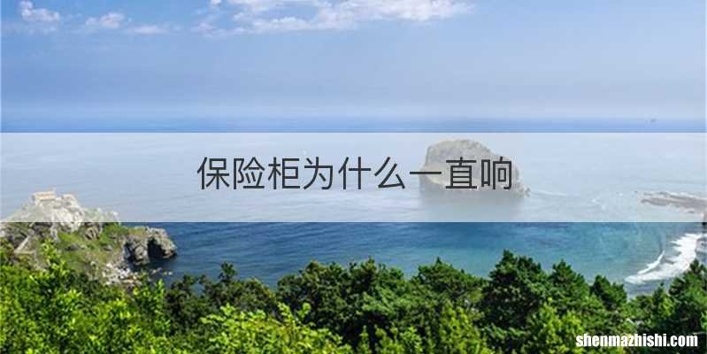 保险柜为什么一直响