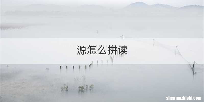 源怎么拼读