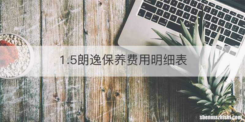 1.5朗逸保养费用明细表