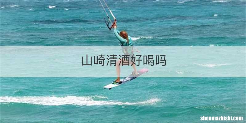 山崎清酒好喝吗
