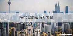 宋钦宗的智商为零吗