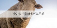华为买个翻新机可以用吗
