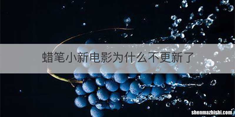 蜡笔小新电影为什么不更新了