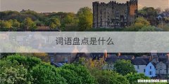 词语盘点是什么