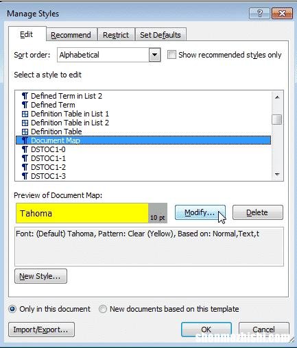 如何在Microsoft Word中使用文档结构图