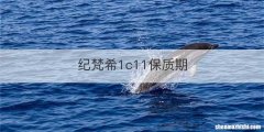 纪梵希1c11保质期