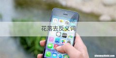 花落去反义词