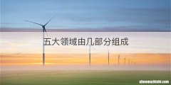 五大领域由几部分组成