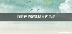 西班牙的足球明星内马尔