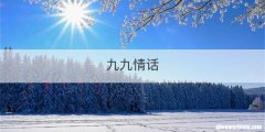 九九情话