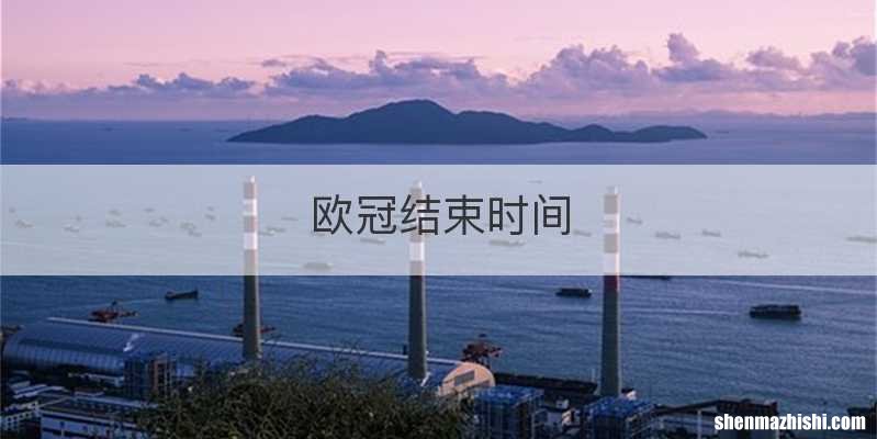 欧冠结束时间