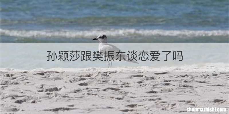 孙颖莎跟樊振东谈恋爱了吗