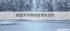 哪里有专修标致雪铁龙的
