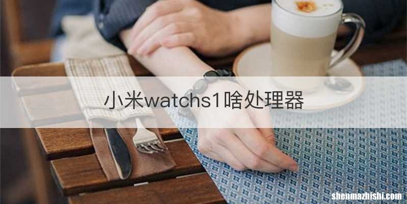 小米watchs1啥处理器