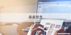 桑桑意思