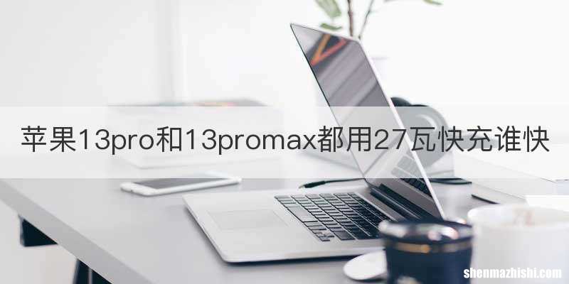 苹果13pro和13promax都用27瓦快充谁快